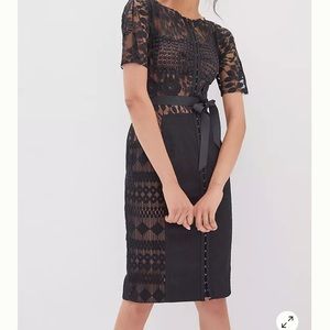 Byron Lars Black Sheath Dress